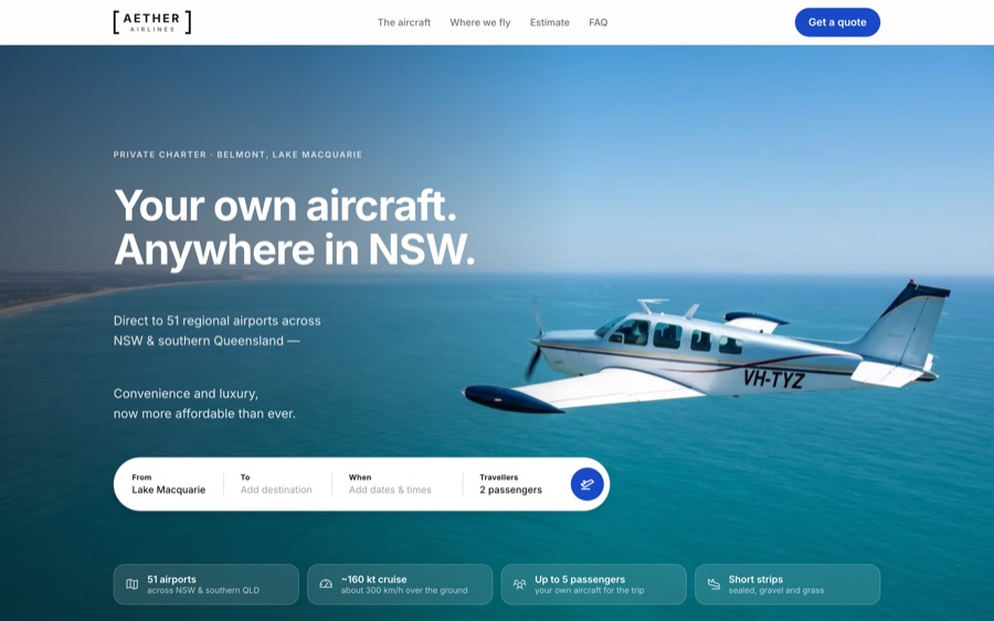 Website we built